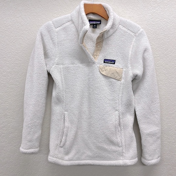 Patagonia Sweaters - Patagonia Polartec Pullover Jacket Sweater XXS In Ivory